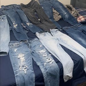 3 pants 29 x 30.2 pants 30 x 30,2 pants 26 x 30,selling all of them together